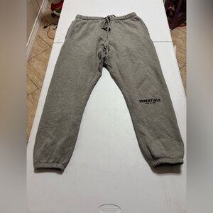 Used Fear of God Essentials Joggers Sweatpants Large